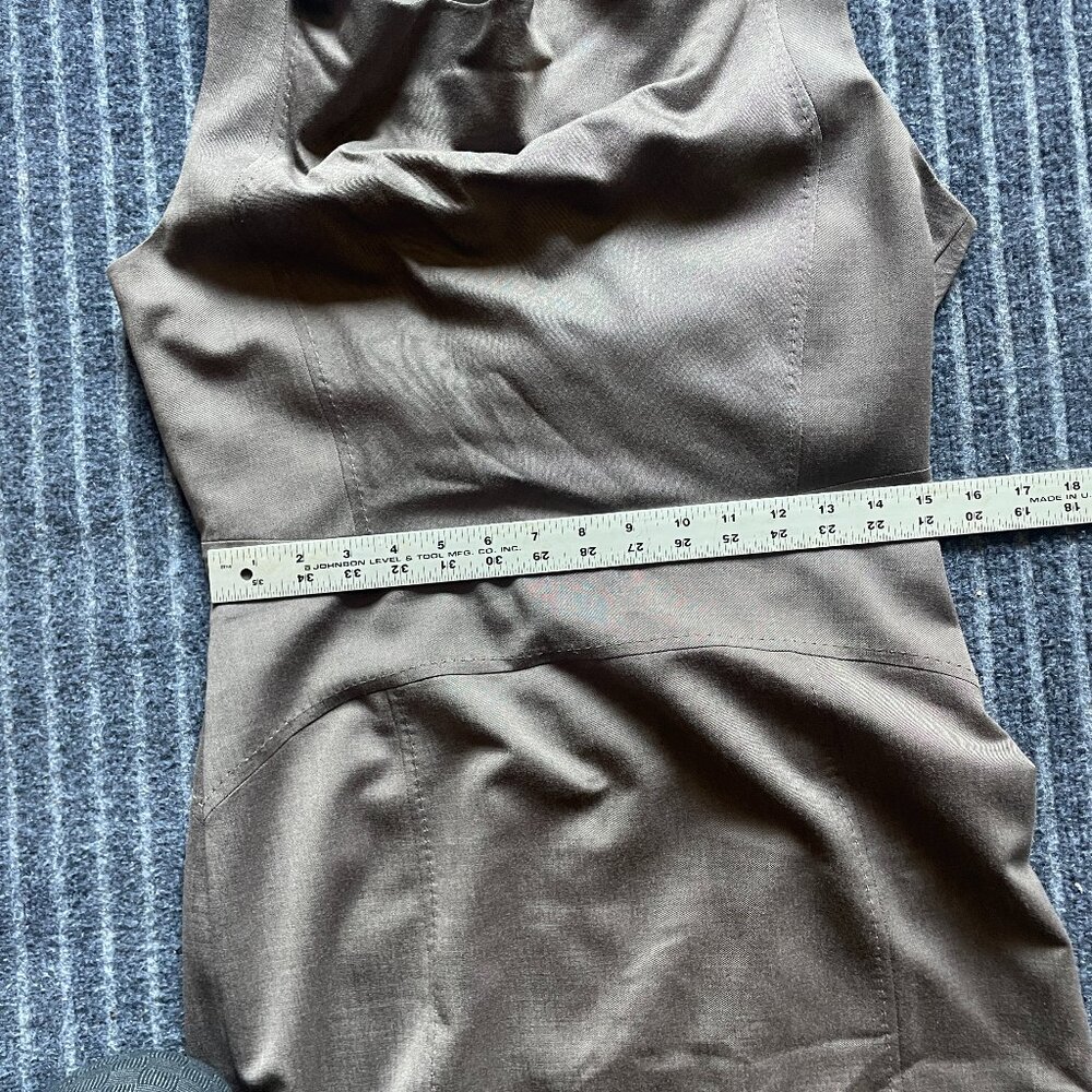 Hilton Hollis Sleeveless Sheath dress Cowal Neckline, Size 6 - Picture 11 of 11